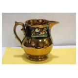 A Ceramic Lusterware Pitcher