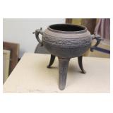 Antique Chinese Cast Iron Incense Burner