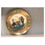 Peru Copper Collector's Plate