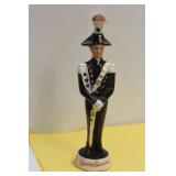 A Ceramic Liquer Galliano Statue Soldier