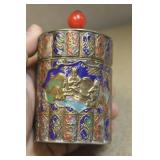 Antique Chinese Enamel Box
