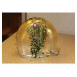 Rare Murano Millifiori Art Glass Elephant