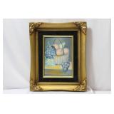 An Oil on Board - Signed