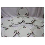 Set of 8 Chinese Salad Plates