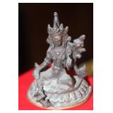 Sino Tibetan Bronze God