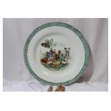 A Chinese Handpainted Plate