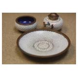 Set of 3 Chinese Cloisonne Articles