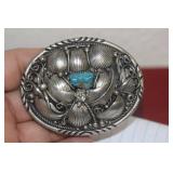 Native American Navajo Belt Buckle