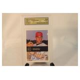 Chris Reinike Graded Autograph Baseball Card