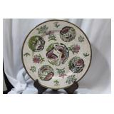 A Signed Chinese Plate