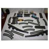 Lot Of Toy Plastic Railroad Tracks, Trains Etc