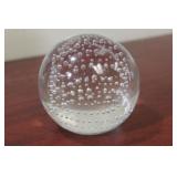 A Large Control Bubble Paperweight