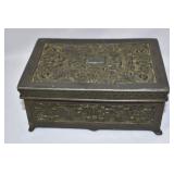 A Repousse Metal Box