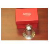 A Sterling Ornament Bell