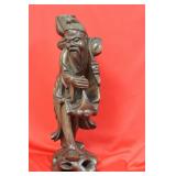 A Chinese Wooden Sculpture