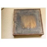 Vintage Rectangular Wooden Stand