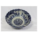 A Chinese/Japanese Blue and White Bowl