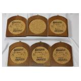Lot of 6 Coasters