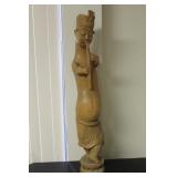 A Polynesian? Wooden Statue