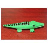 A Small Wooden Alligator