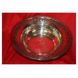 An Ornate Silver Plated Bowl