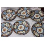 Set of 6 imari Plates