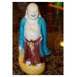 Porcelain or Bisque Laughing Buddha