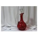 A Ruby Red Decanter