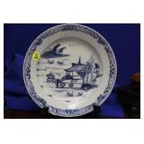 A Chinese Blue and White Export Plate