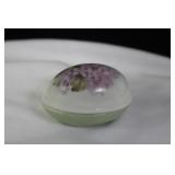 AN Artist Signed Porcelain Trinket Box