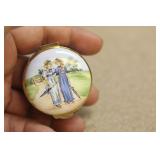 Crummples and Company Enamel Trinket Box
