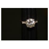 Sterling and Quartz Ring