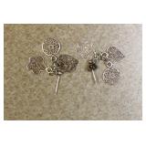Pair of Sterling Earrings