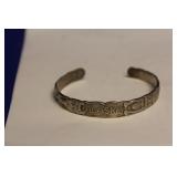 A Sterling Alaska Bangle Bracelet