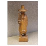Wooden Asian Carved Man
