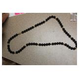 Onyx and Gold Necklace