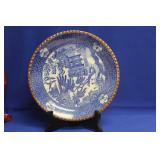 Antique Japanese Blue and White Plate/Charger