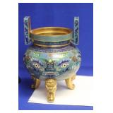 Chinese Cloisonne Urn