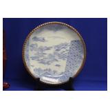 Antique Blue and White Japanese Plate/Charger