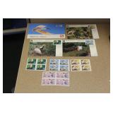 Lot of Chinese Stamps and Post Card