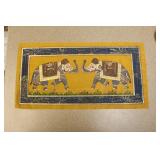 Hand Painted Indian Pastel