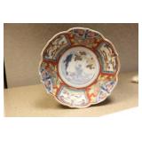 Antique Japanese Imari Bowl on Stand