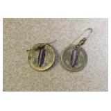 Antique/Vintage Chinese Coin Earrings
