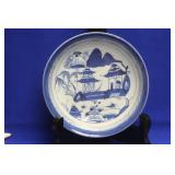 Antique Chinese Blue and White Canton Bowl