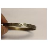 Mixed Metal Taxco Bangle Bracelet