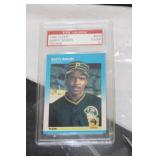 Graded Barry Bonds Rookie Card