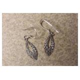 Pair of Sterling Earrings