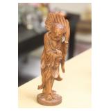 Box Wood Antique Chinese Figurine