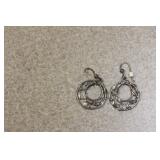 Sterling Pair of Earrings