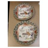 Signed Japanese Imari Plates - 19th century